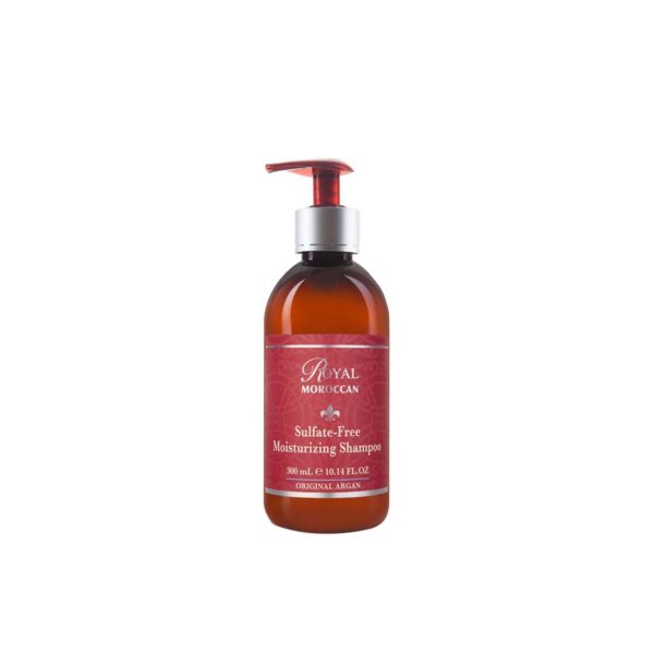 Sulfate-Free Moisturizing Shampoo by Royal Moroccan (300ml)