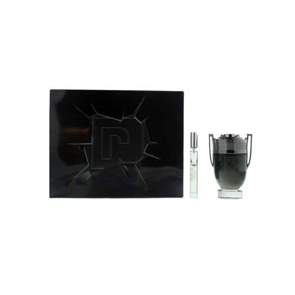 Gift Set of Invictus Intense EDT Spray (100ml) and Travel EDT spray (10ml) by Paco Rabanne