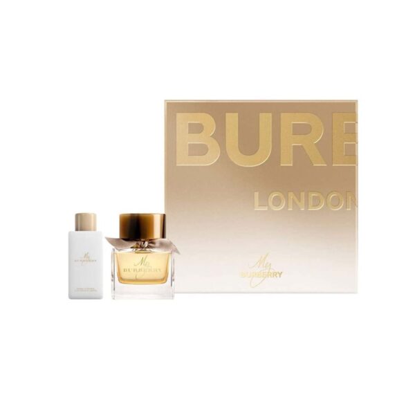 Gift Set of My Women EDP Spray (50ml) Body Lotion (75ml) by Burberry