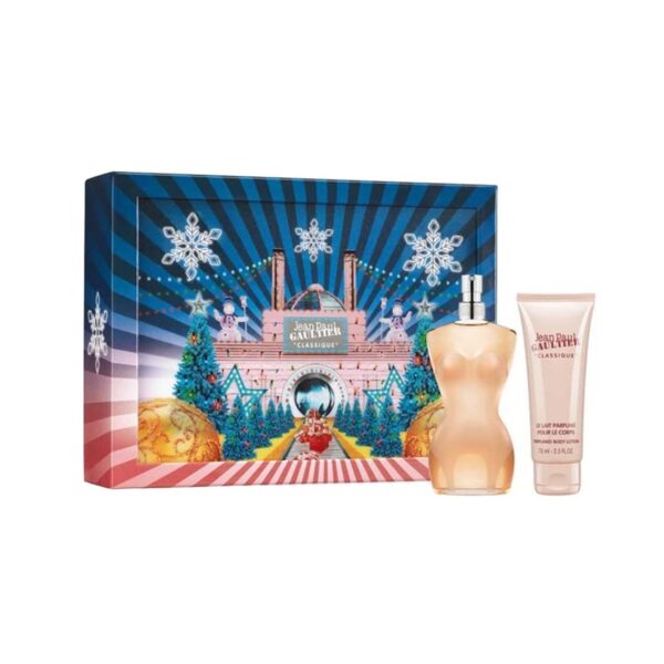 Gift Set of L'Eau d'Iss Classique Women EDT Spray (30ml) and Body Lotion (75ml) by Jean Paul Gautier