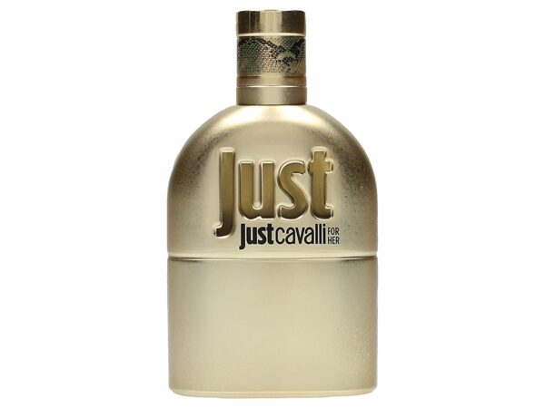 Roberto Cavalli Just Gold Eau de Toilette Spray for Woman 75 ml