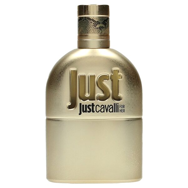 Roberto Cavalli Just Gold Eau de Toilette Spray for Woman 75 ml