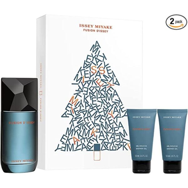 Fusion d'Issey Eau de Toilette 100ml Gift Set by Issey Miyake Contains 100ml EDT and 2 x 50ml Shower Gel