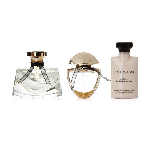 Bulgari Mon Jasmin Noir Set contains Eau de Parfum 50 ml/Body Lotion 40 ml and Spray 15 ml