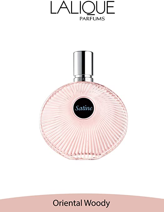 Satine Eau de Parfum by Lalique Elegant Gift Long Lasting Fragrance EDP - 1.7 Fluid Ounces