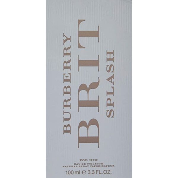 Brit Splash Eau de Toilette by BURBERRY - 100 ml