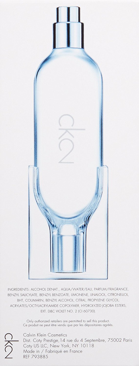 CK2 Water Of Cologne by Calvin Klein (30ml)