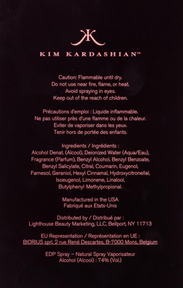 Kim Kardashian Eau de Parfum Natural Spray- 100 ml