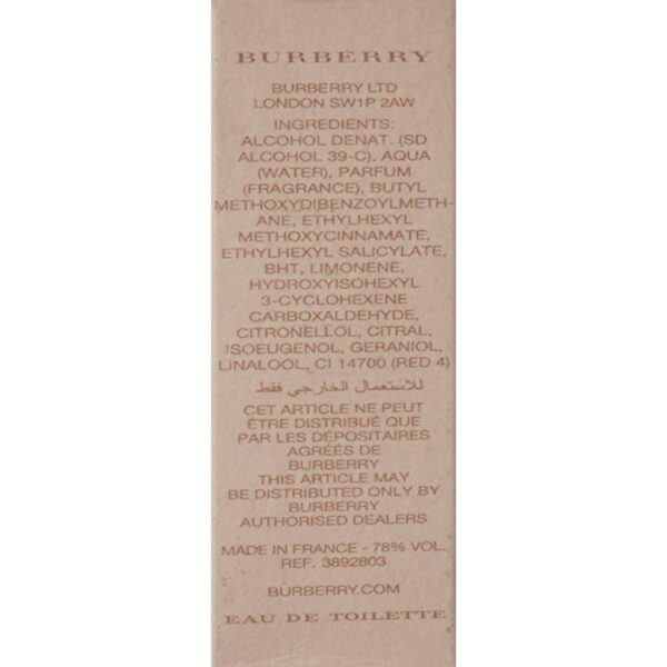 Body Tender Eau de Toilette by Burberry - 4.5ml