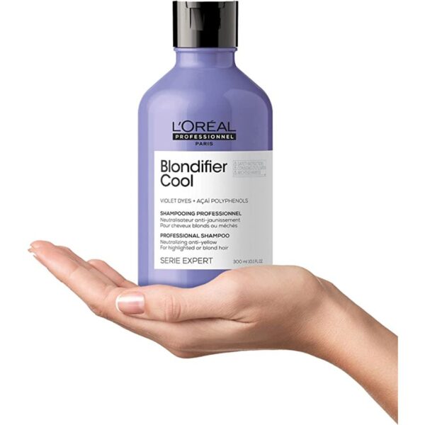 Serie Expert Blondifier Cool Shampoo by L'Oréal Professionnel - 300 ml (Black)