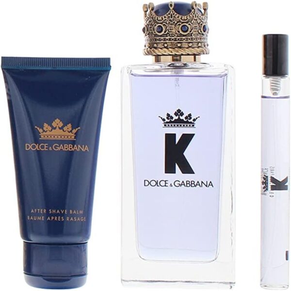Gift Set: Eau De Toilette 100ml - Aftershave Balm 50ml - Eau De Toilette 10ml by Dolce & Gabbana
