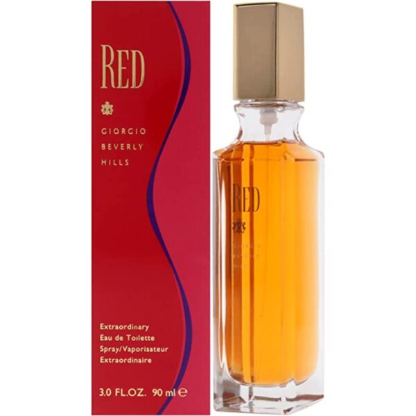 Red EDT Spray by GIORGIO BEVERLY HILLS - 89 ml (Pack of 1)