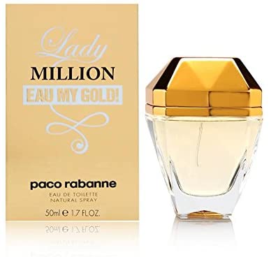 Lady Million Eau My Gold Women EDT Spray by Paco Rabanne (50ml)