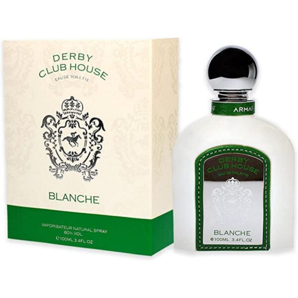 Derby Club House Blanche Eau De Toilette by ARMAF - 100ml