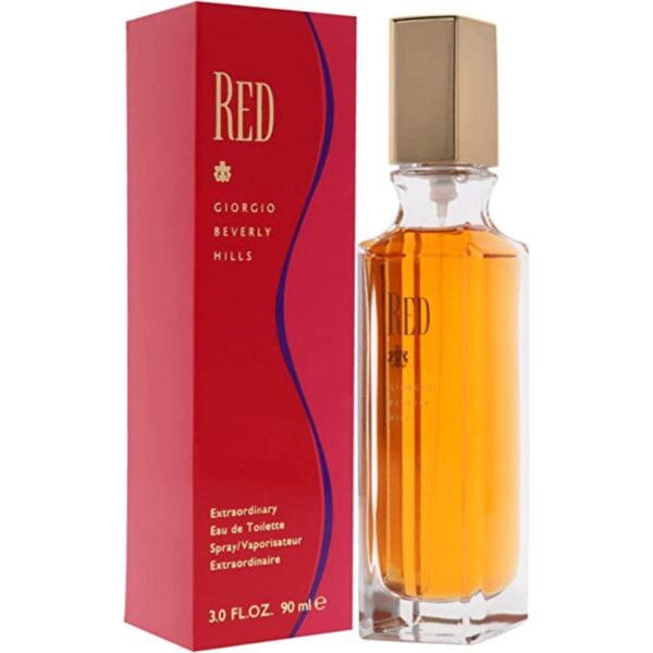 Red EDT Spray by GIORGIO BEVERLY HILLS - 89 ml (Pack of 1)