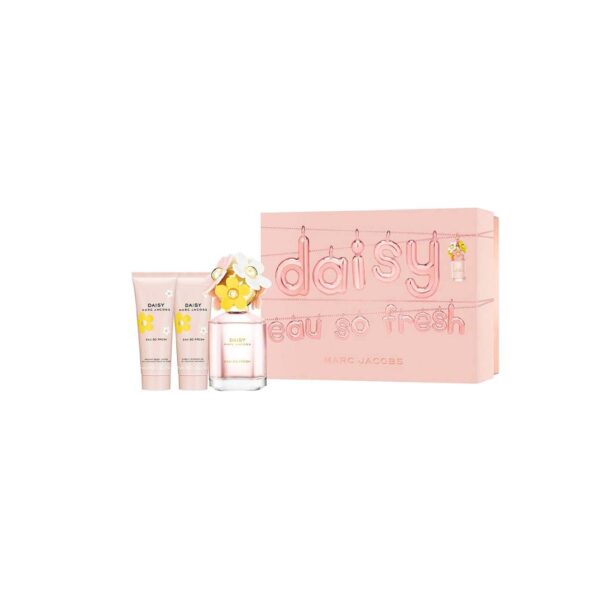 Gift Set of Daisy Eau So Fresh EDT Spray (75ml), Body Lotion (75ml) and Shower Gel (75ml) by Marc Jacobs