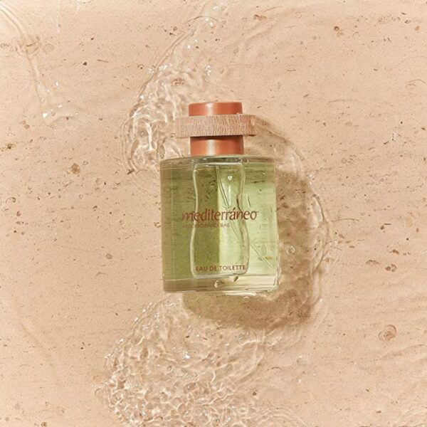6 Perfume Mediterráneo, Eau de Toilette for Men by Antonio Banderas Fresh, Energetic & Bright Fragrance Green Citrus and Bergamot Notes Ideal for Day Wear - 200 ml