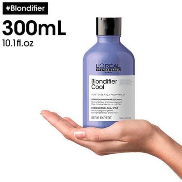 Serie Expert Blondifier Cool Shampoo by L'Oréal Professionnel - 300 ml (Black)