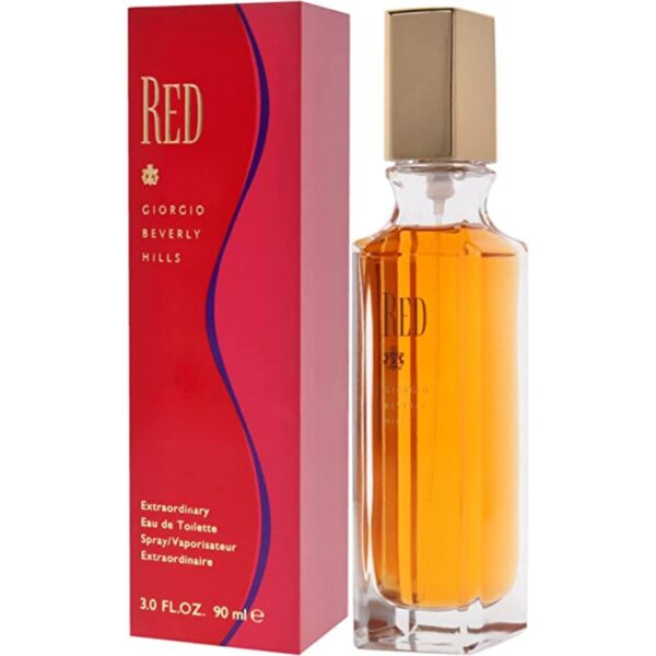Red EDT Spray by GIORGIO BEVERLY HILLS - 89 ml (Pack of 1)