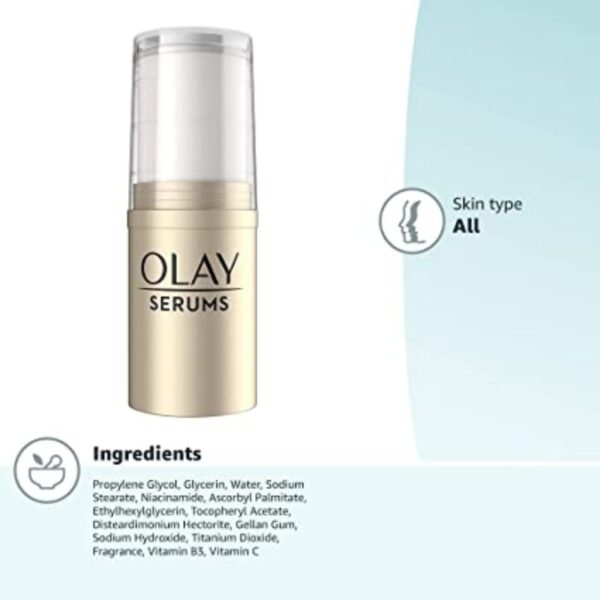 Vitamin C Face Serum Skin Brightening Serum Stick by Olay - 0.47 Fl Oz