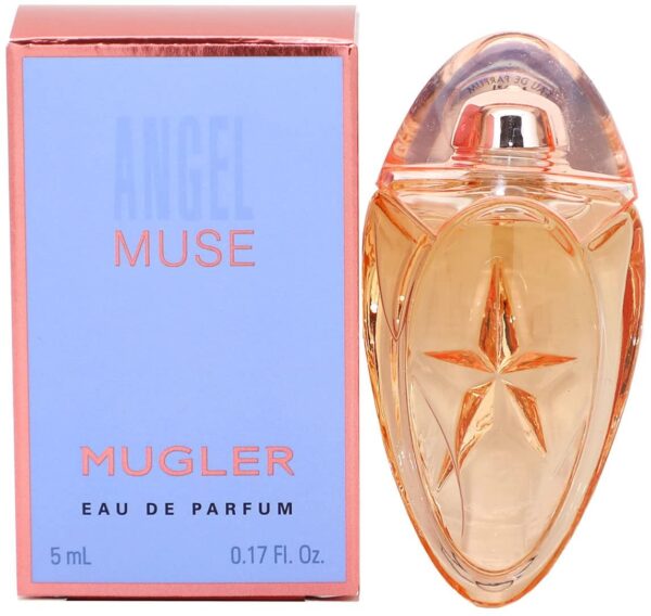 Miniature Angel Muse Women EDP Spray by Thierry Mugler (5ml) Gift set with purse