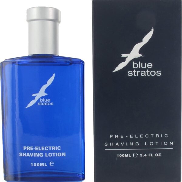 Pack of 6 Pack Mens Grooming Pre Electric Shaving Lotion by Blue Stratos (100ml)