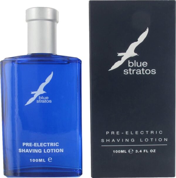 Pack of 6 Pack Mens Grooming Pre Electric Shaving Lotion by Blue Stratos (100ml)