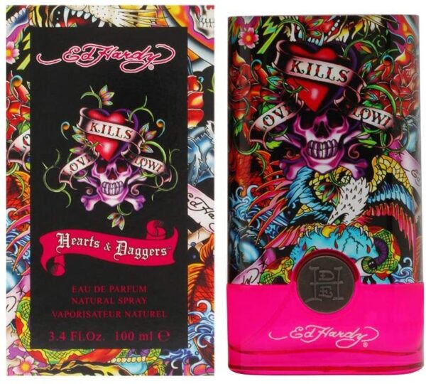 Ed Hardy Hearts Daggers Women EDP Spray by Christian Audigier (100ml)