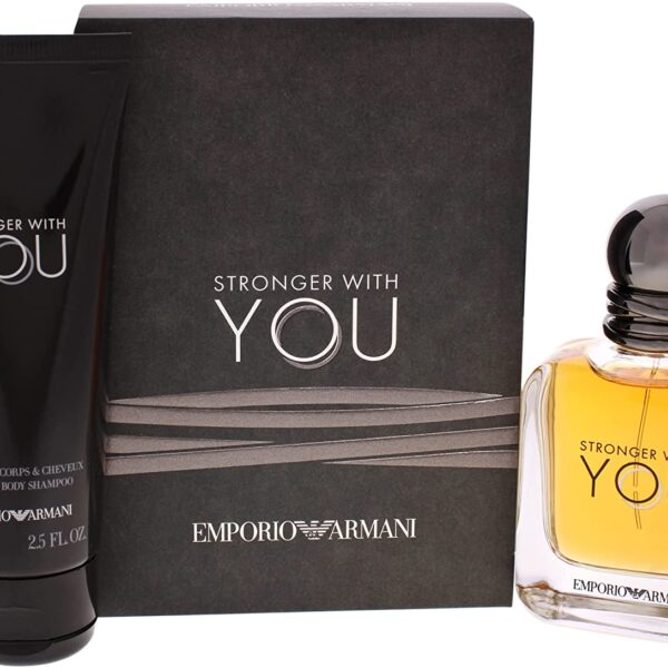 Gift Set of Stronger With You EDT Spray by Giorgio Armani (125ml)