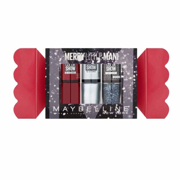 Gifts Set of Colour Show Nail Polish Merry Little Mani by Maybelline (3x7ml)
