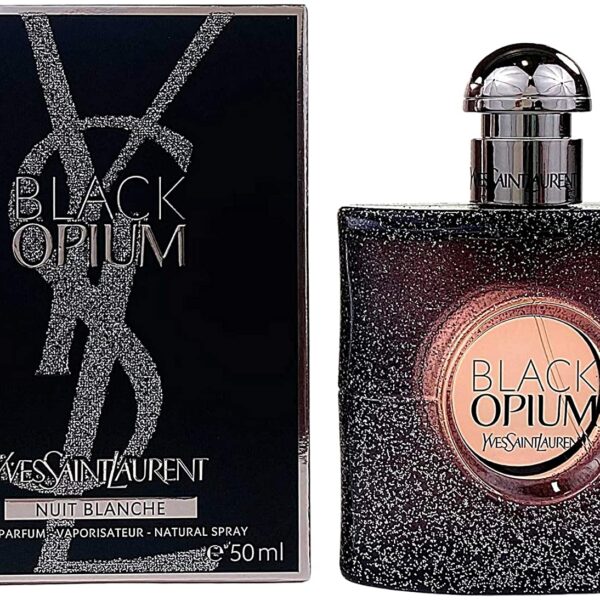 Black Opium Nuit Blanche EDP Spray by Yves Saint Laurent (50ml)