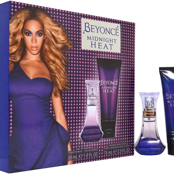 Midnight Heat EDP Spray (30ml), Body Lotion (75ml) & Shower Cream (75ml) by Beyonce