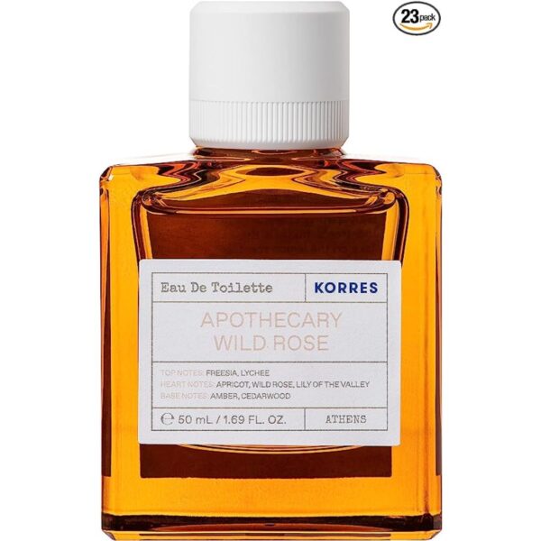 Apothecary Wild Rose Eau De Toilette by Korres - 50ml