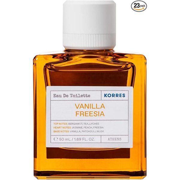 Vanilla Freesia Eau De Toilette by Korres - 50ml