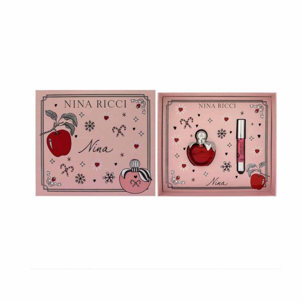 Gifts Set of EDT Spray (80ml) and Jumbo Lipstick Matte (2.5ml) by Nina Ricci