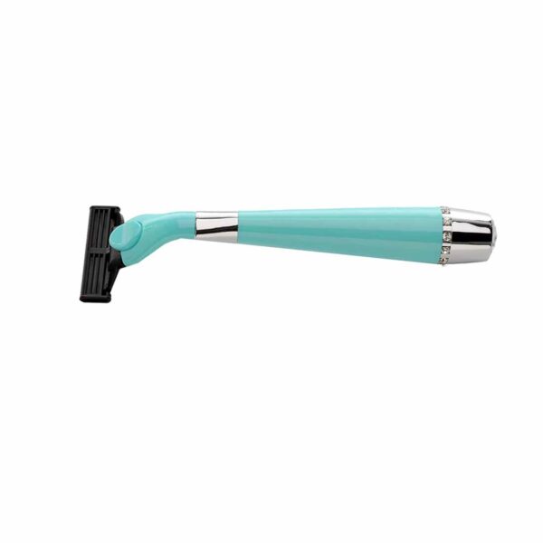 Crystal Crush Smooth Skin Glam Razor with Swarovski Elements, Teal by Danielle