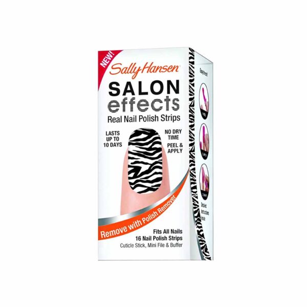 Salon Effect Real Nail Polish Strips 310 Wild Child by Sally Hansen (20ml)
