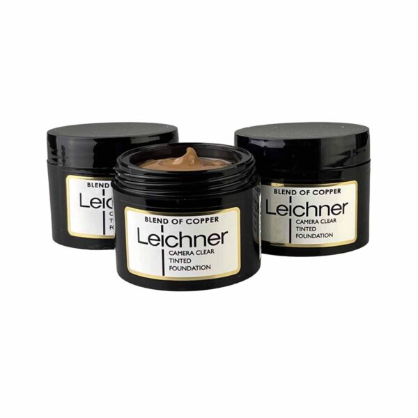Pack of 3 Camera Clear Professional Tinted Foundation - Copper by Leichner (3 x 30ml)