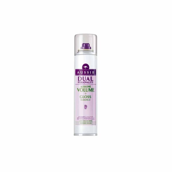 Pack of 3 Dual Personality Aussome Volume & Gloss Hairspray by Aussie (250ml)