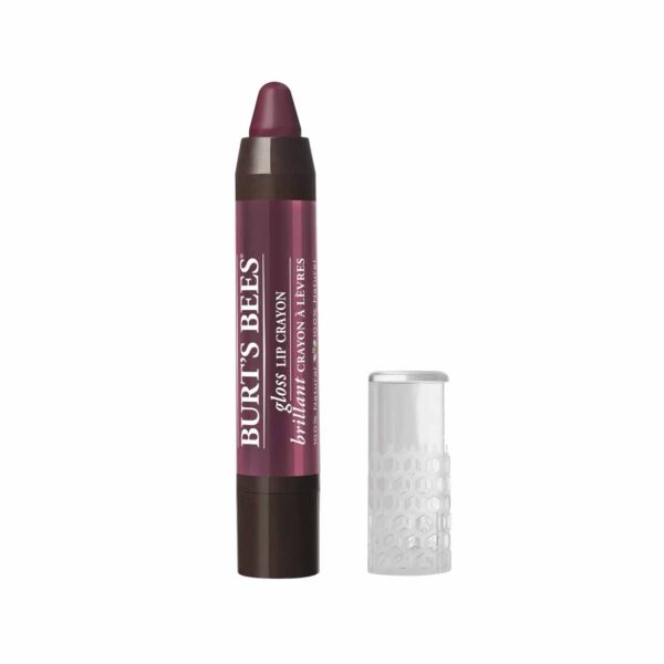 100% Natural, Gloss Lip Crayon, Bordeaux Vines for Women by Burt's Bees (2.83g)