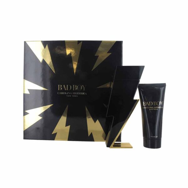 Gifts Set of Bad Boy EDT Spray (100ml) and Shower Gel 100 by Carolina Herrera