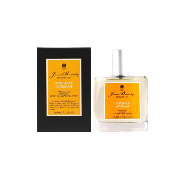 Aftershave Splash Spicy Fragrance, Moss and Cedar for Men by James Bronnley (100ml)