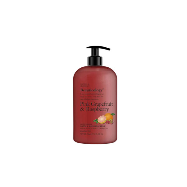 Beauticology Pink Grapefruit and Raspberry Bath & Shower Cream by Baylis & Harding (750ml)