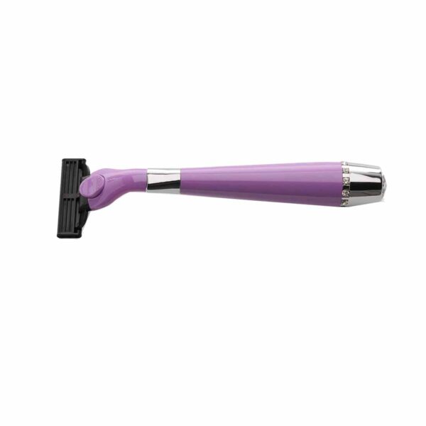 Crystal Crush Smooth Skin Glam Razor with Swarovski Elements, Purple by Danielle