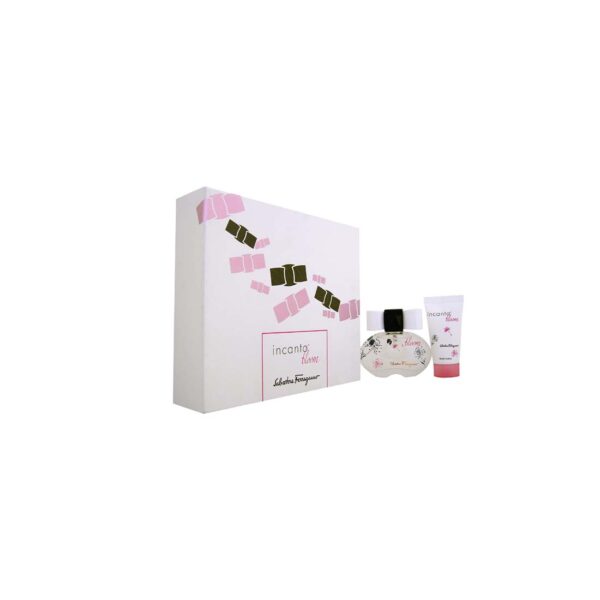 Gift Set of Incanto Bloom EDT Spray (50ml) and Body Lotion (50ml) by Salvatore Ferragamo
