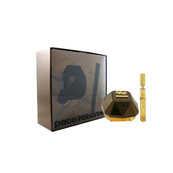Gift Set of Lady Million Prive Spray (50ml) and Travel Spray (10ml) by Paco Rabanne