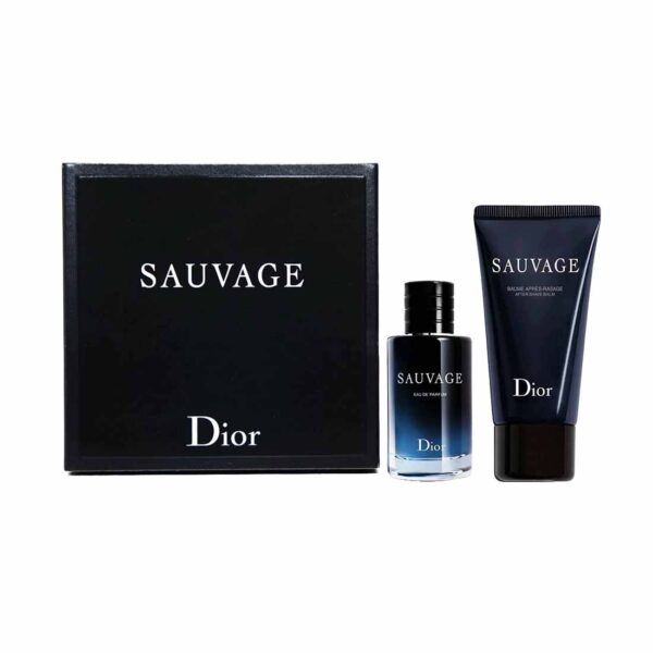 Gifts Set of Sauvage EDP Spray (10ml) and Shower Gel (20ml) by Dior