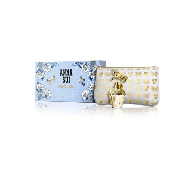 Gift Set of Fantasia EDT Spray (30ml) and Travel Pouch by Anna Sui