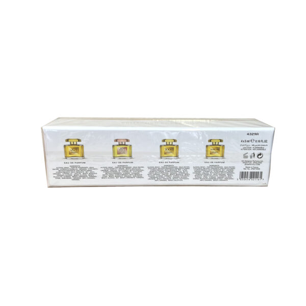 Gift Set of 1000 EDP Spray (5ml), Sublime EDP Spray (5ml), Joy EDP Spray (5ml) and Joy Forever EDP Spray (5ml) by Jean Patou