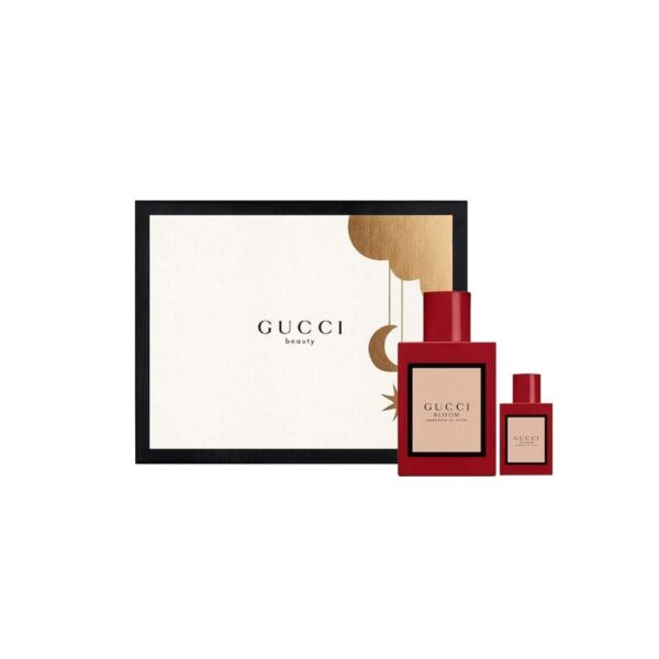 Gift Set of Bloom Ambrosia Di Fiori EDP Spray (50ml) and Miniature EDP Spray (5ml) by Gucci